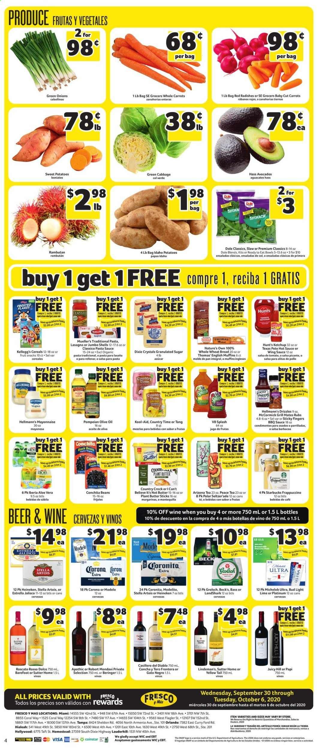 Fresco y Más Weekly Ad Flyer September 30 to October 6