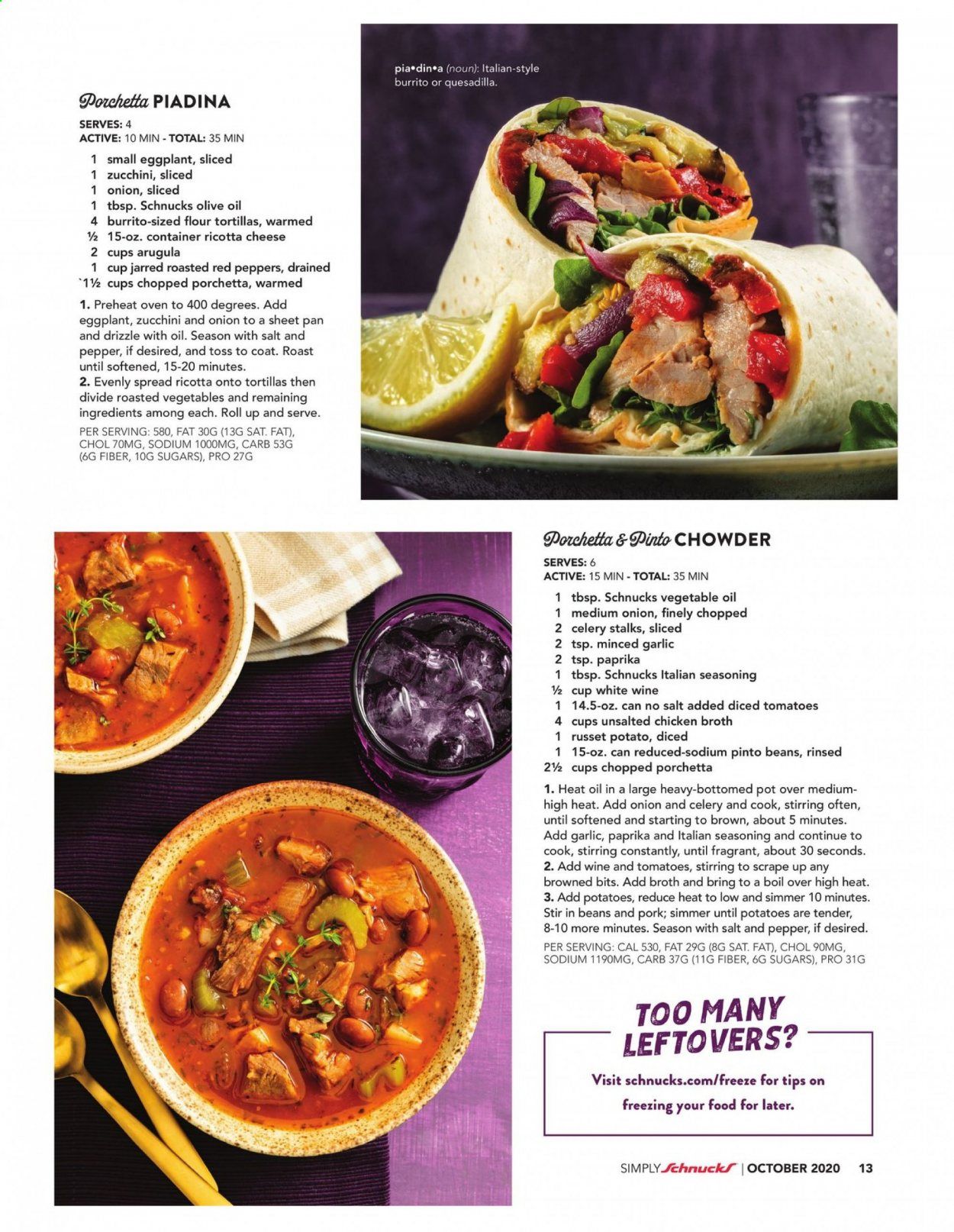 Schnucks Weekly Ad Flyer October 1 to October 31