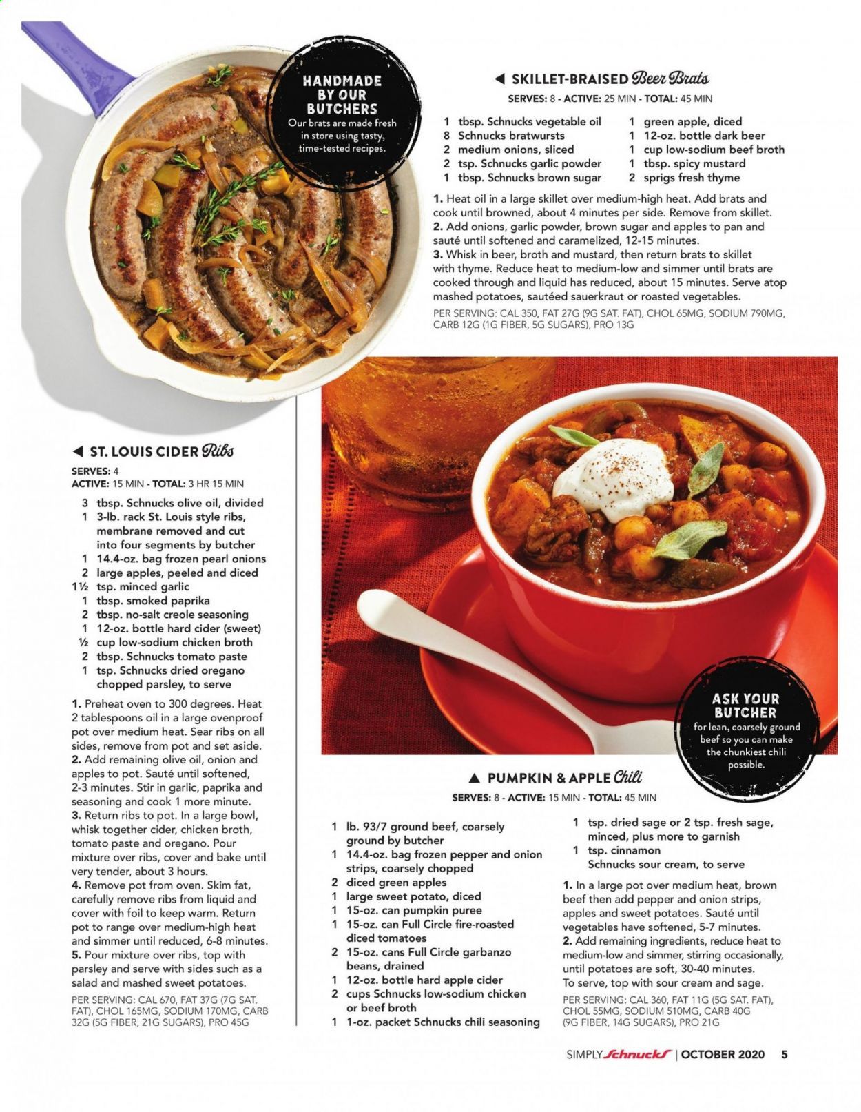 Schnucks Weekly Ad Flyer October 1 to October 31