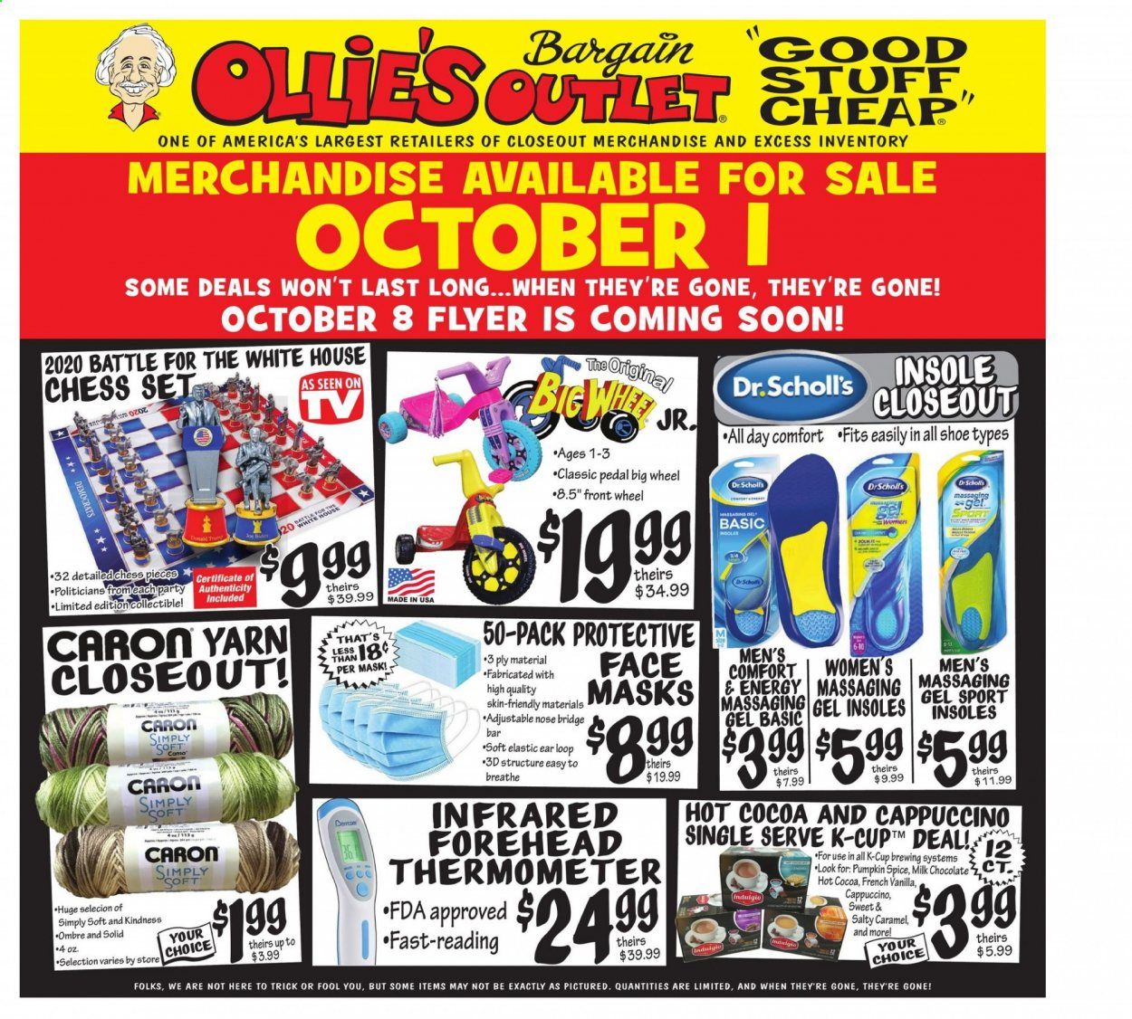 Ollie's Bargain Outlet Weekly Ad Flyer October 1 to October 7