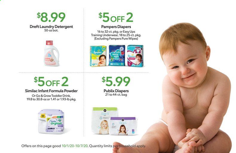 Publix (AL, FL, GA, SC) Weekly Ad Flyer October 1 to October 7