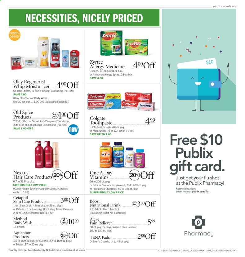 Publix Weekly Ad Flyer October 1 to October 7