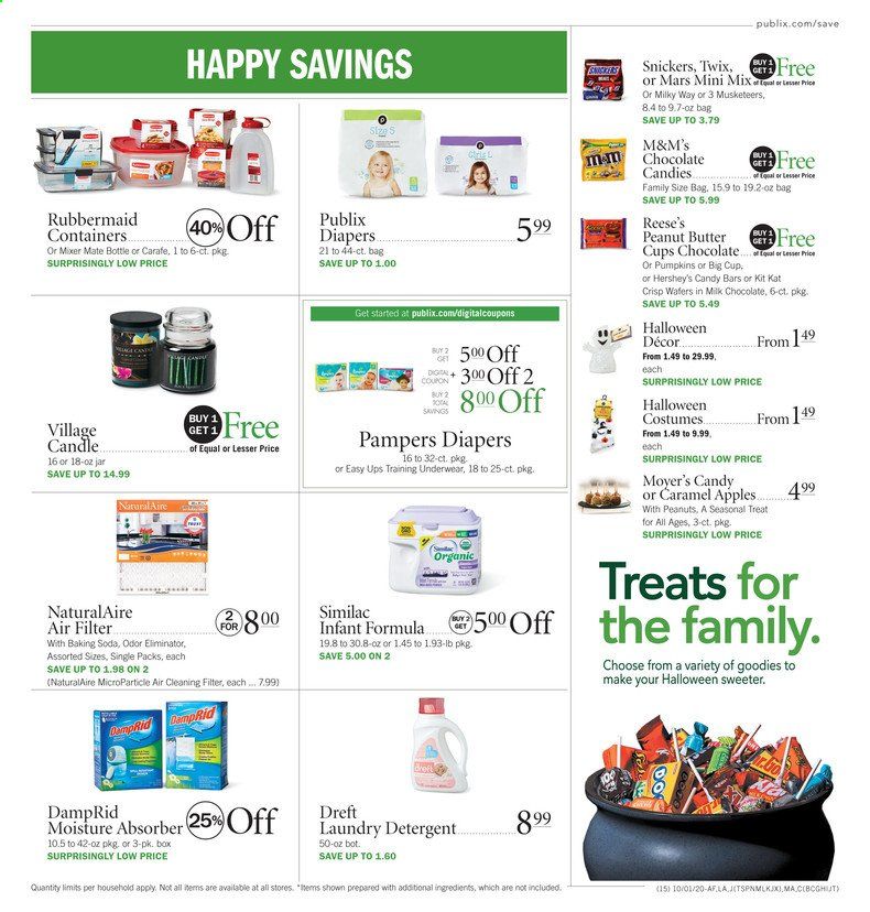 Publix Weekly Ad Flyer October 1 to October 7
