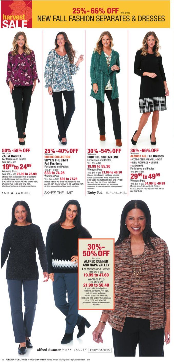 Boscov's Weekly Ad Flyer October 1 to October 7