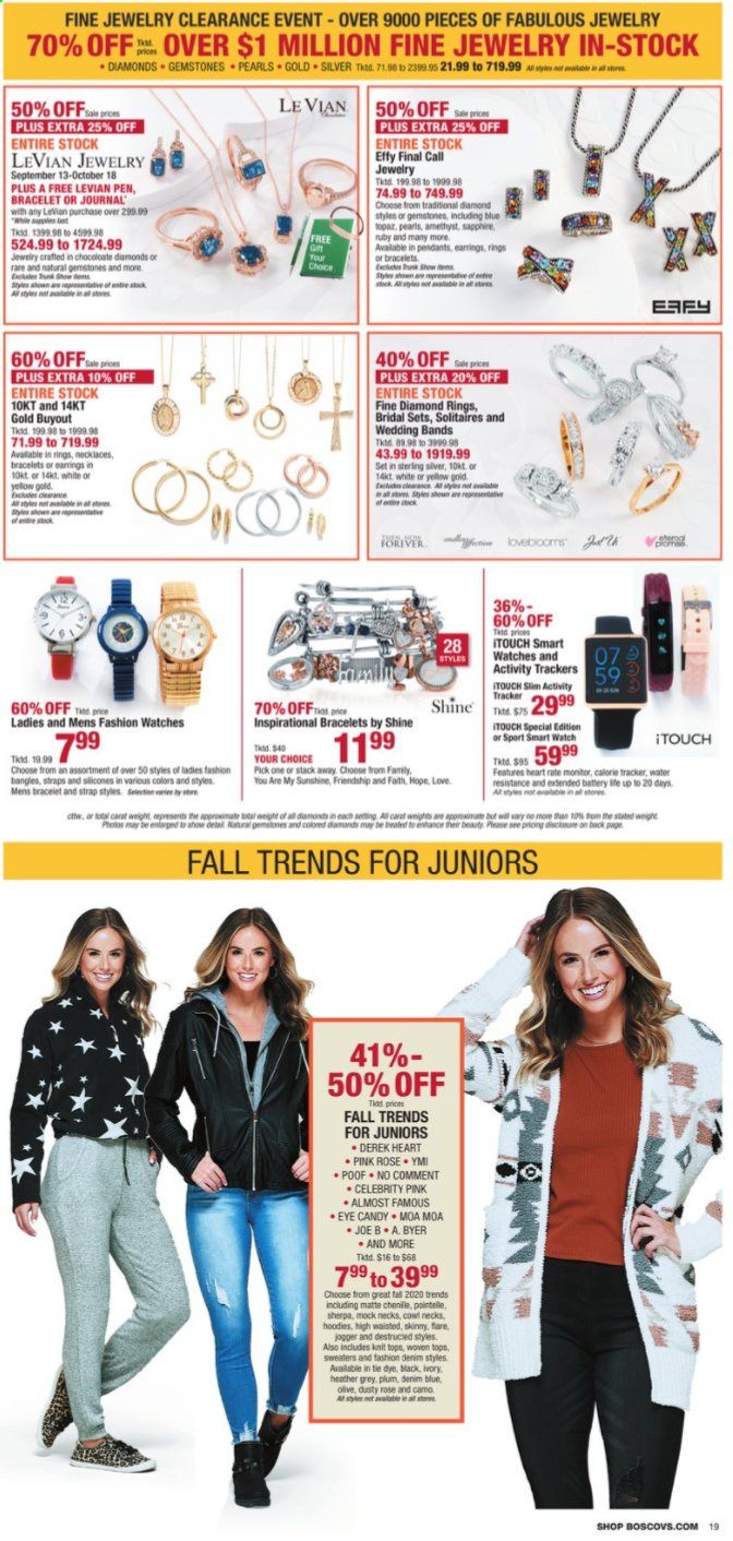 Boscov's Weekly Ad Flyer October 1 to October 7