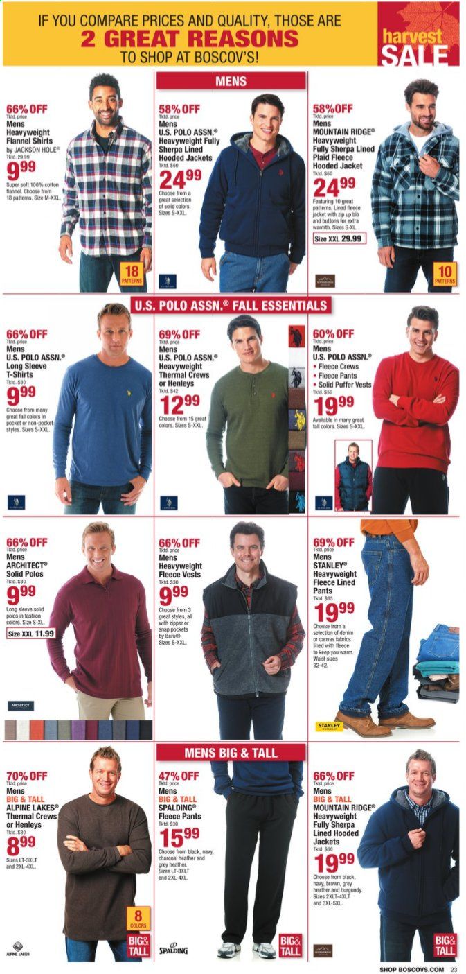 Boscov's Weekly Ad Flyer October 1 to October 7