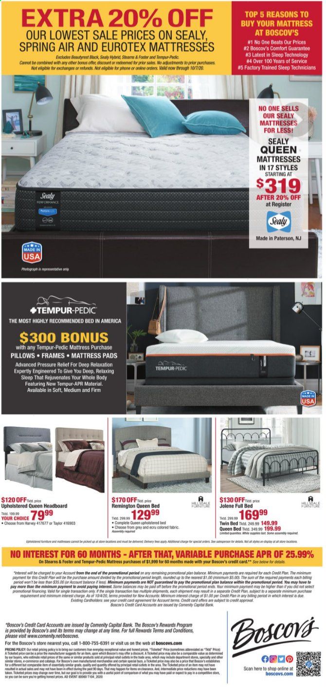 Boscov's Weekly Ad Flyer October 1 to October 7
