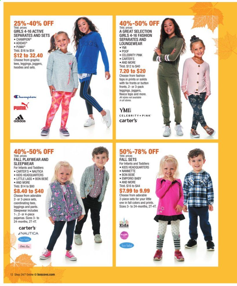 Boscov's Weekly Ad Flyer October 1 to October 12