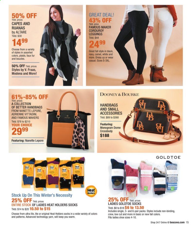 Boscov's Weekly Ad Flyer October 1 to October 12