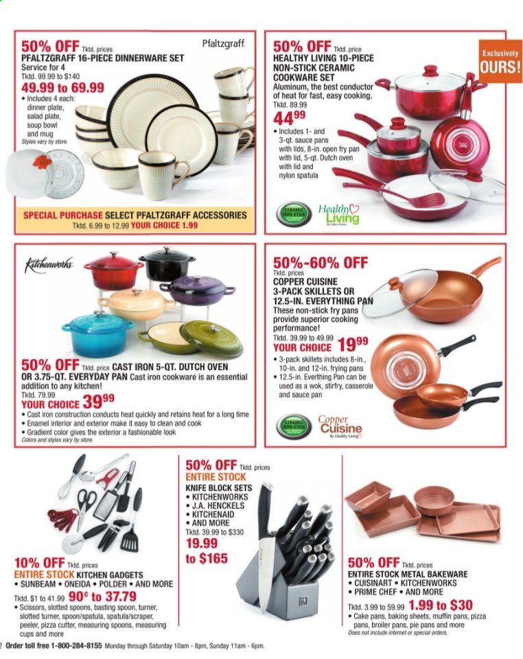 Boscov's Weekly Ad Flyer October 1 to October 12
