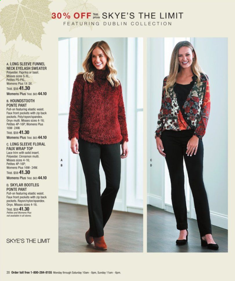 Boscov's Weekly Ad Flyer October 1 to October 12