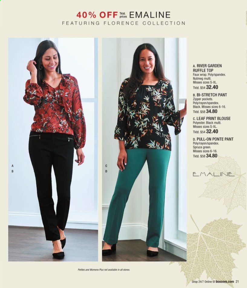 Boscov's Weekly Ad Flyer October 1 to October 12