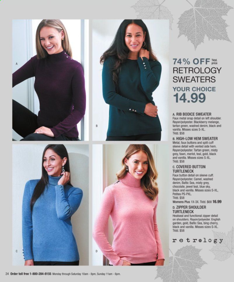 Boscov's Weekly Ad Flyer October 1 to October 12