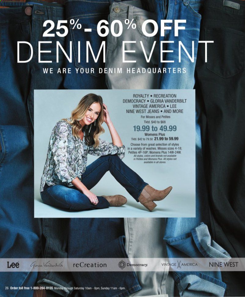 Boscov's Weekly Ad Flyer October 1 to October 12