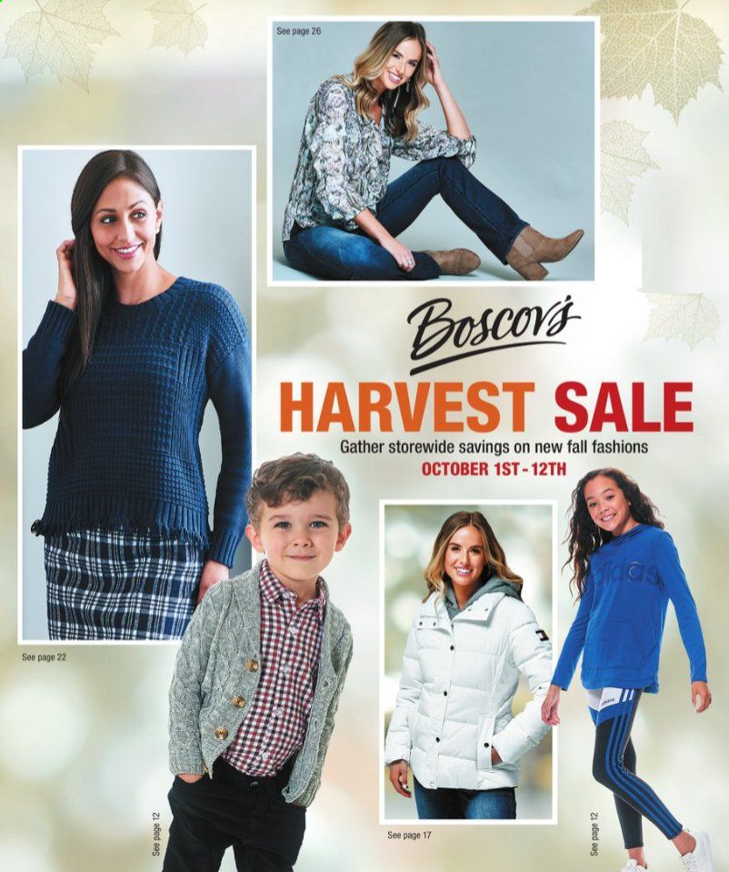 Boscov's Weekly Ad Flyer October 1 to October 12