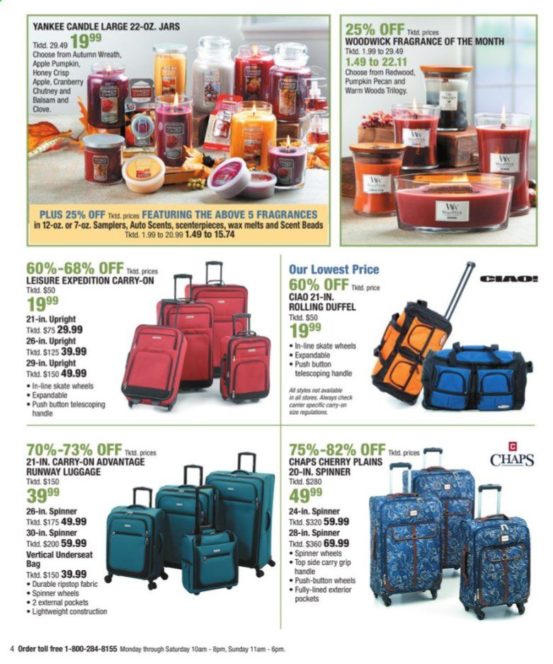Boscov's Weekly Ad Flyer October 1 to October 12