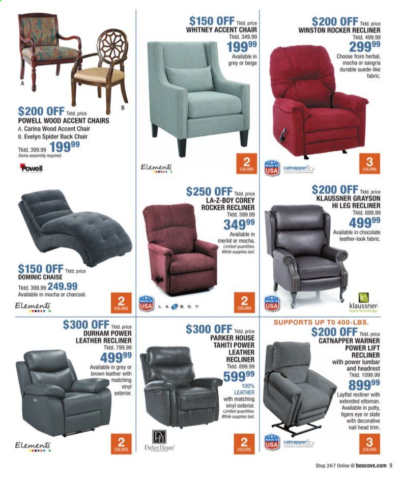 Boscov's Weekly Ad Flyer October 1 to October 12