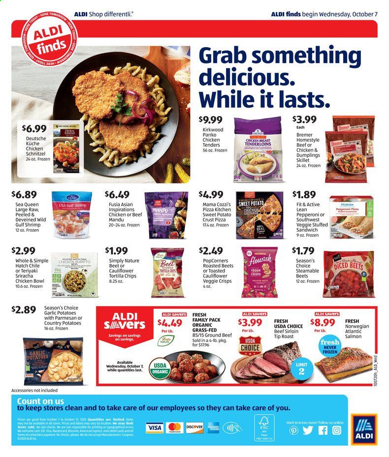 ALDI Weekly Ad Flyer October 7 to October 13