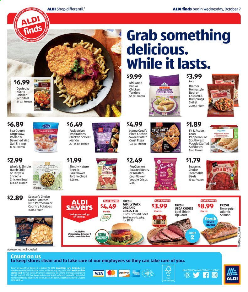 ALDI (CA) Weekly Ad Flyer October 7 to October 13