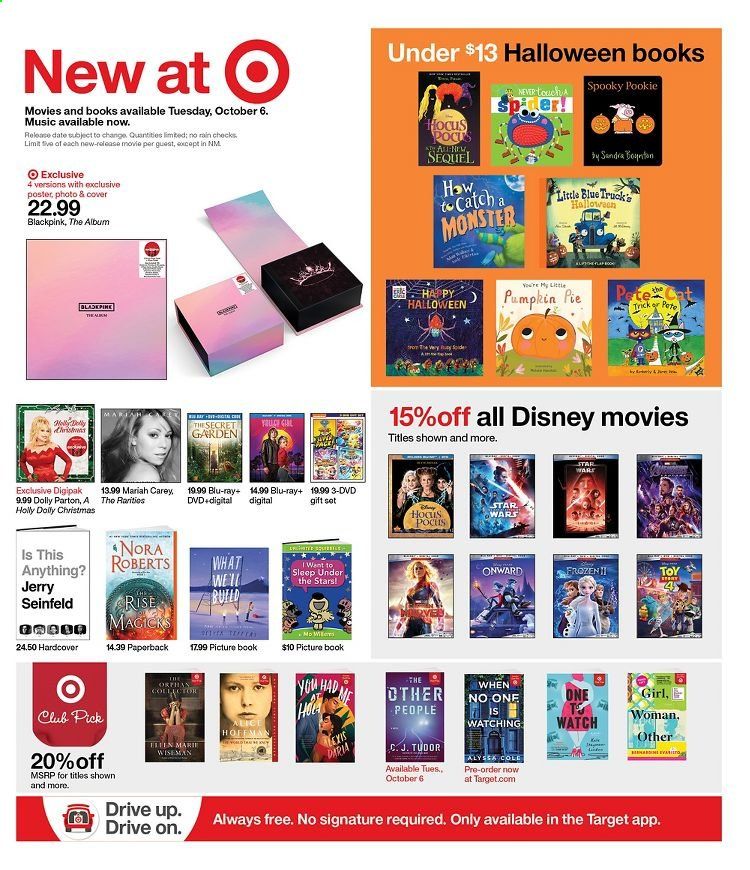 Target Weekly Ad Flyer October 4 to October 10
