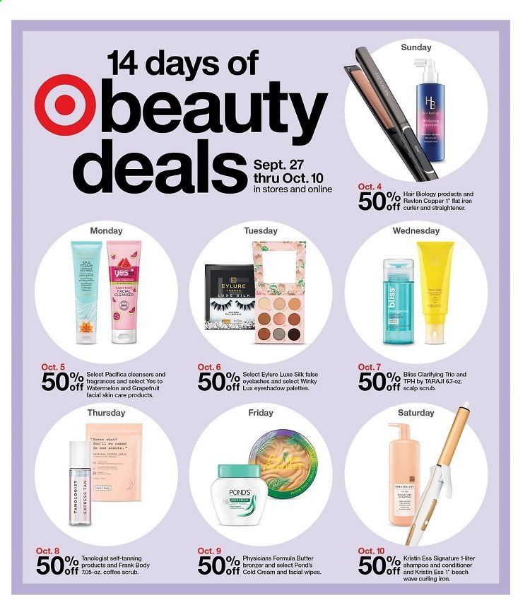 Target Weekly Ad Flyer October 4 to October 10