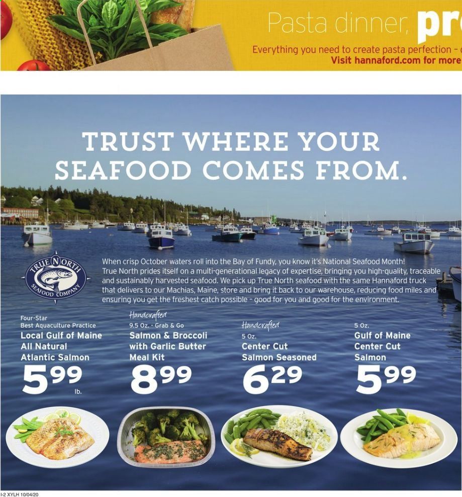 Hannaford (NY) Weekly Ad Flyer October 4 to October 10