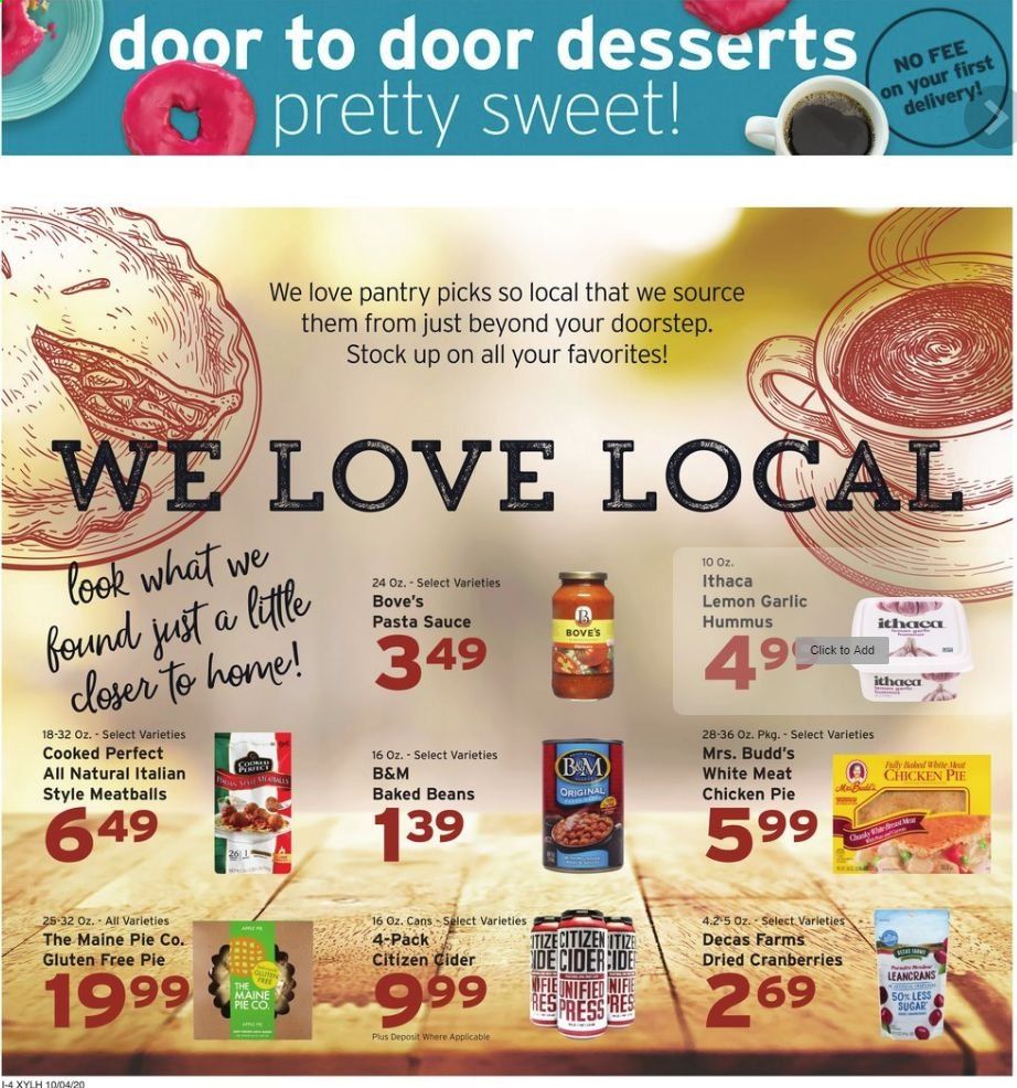 Hannaford (NY) Weekly Ad Flyer October 4 to October 10