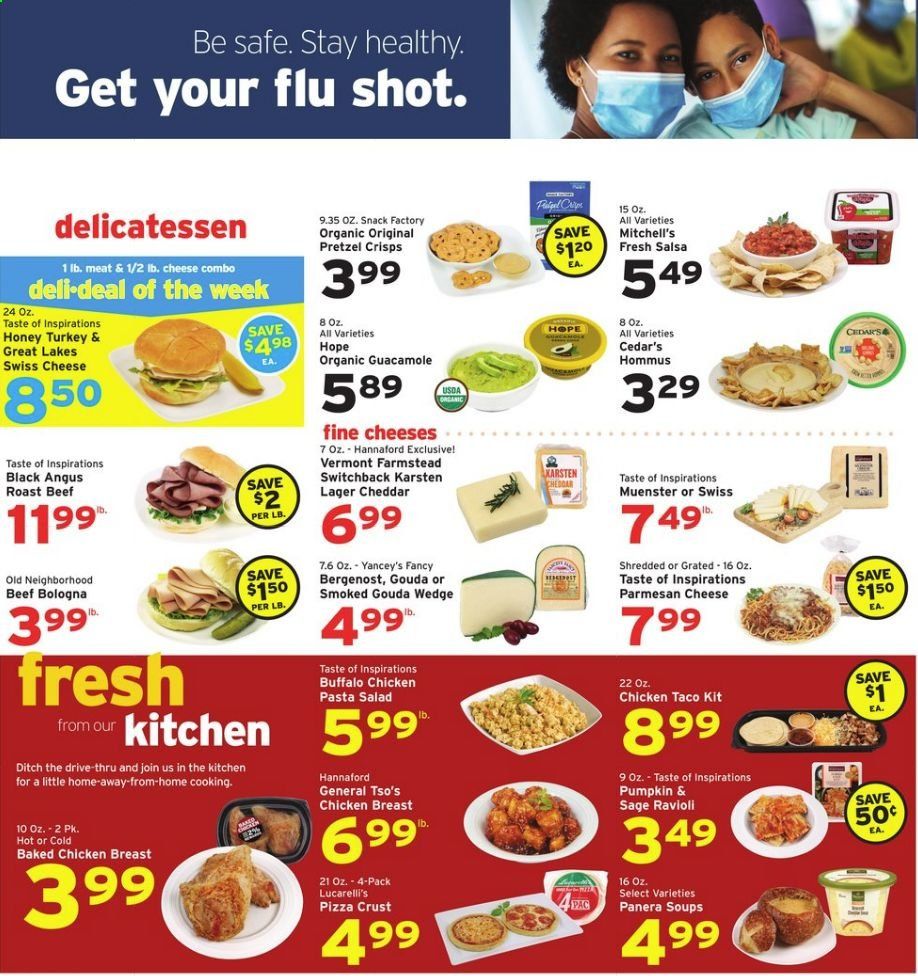Hannaford (NY) Weekly Ad Flyer October 4 to October 10