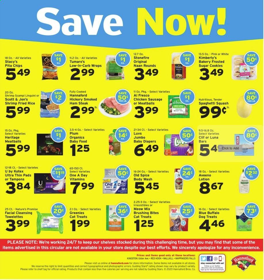 Hannaford (NY) Weekly Ad Flyer October 4 to October 10