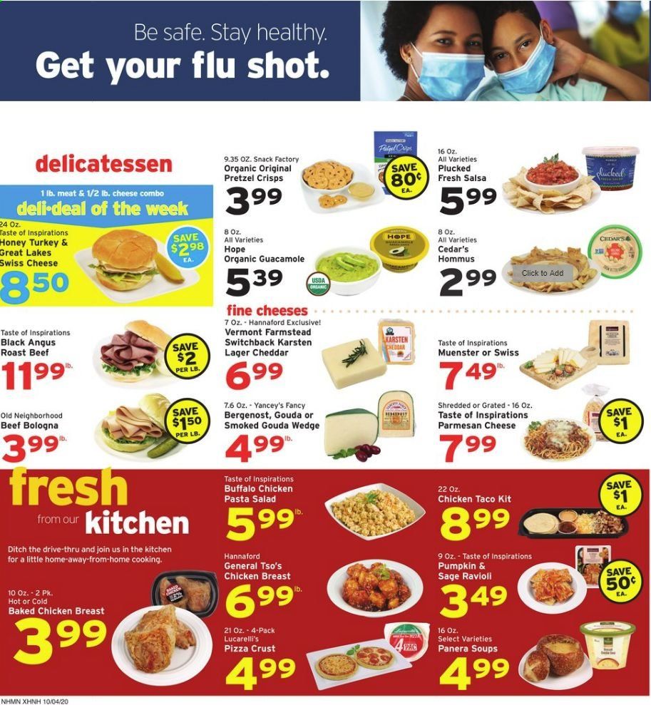 Hannaford (NH) Weekly Ad Flyer October 4 to October 10