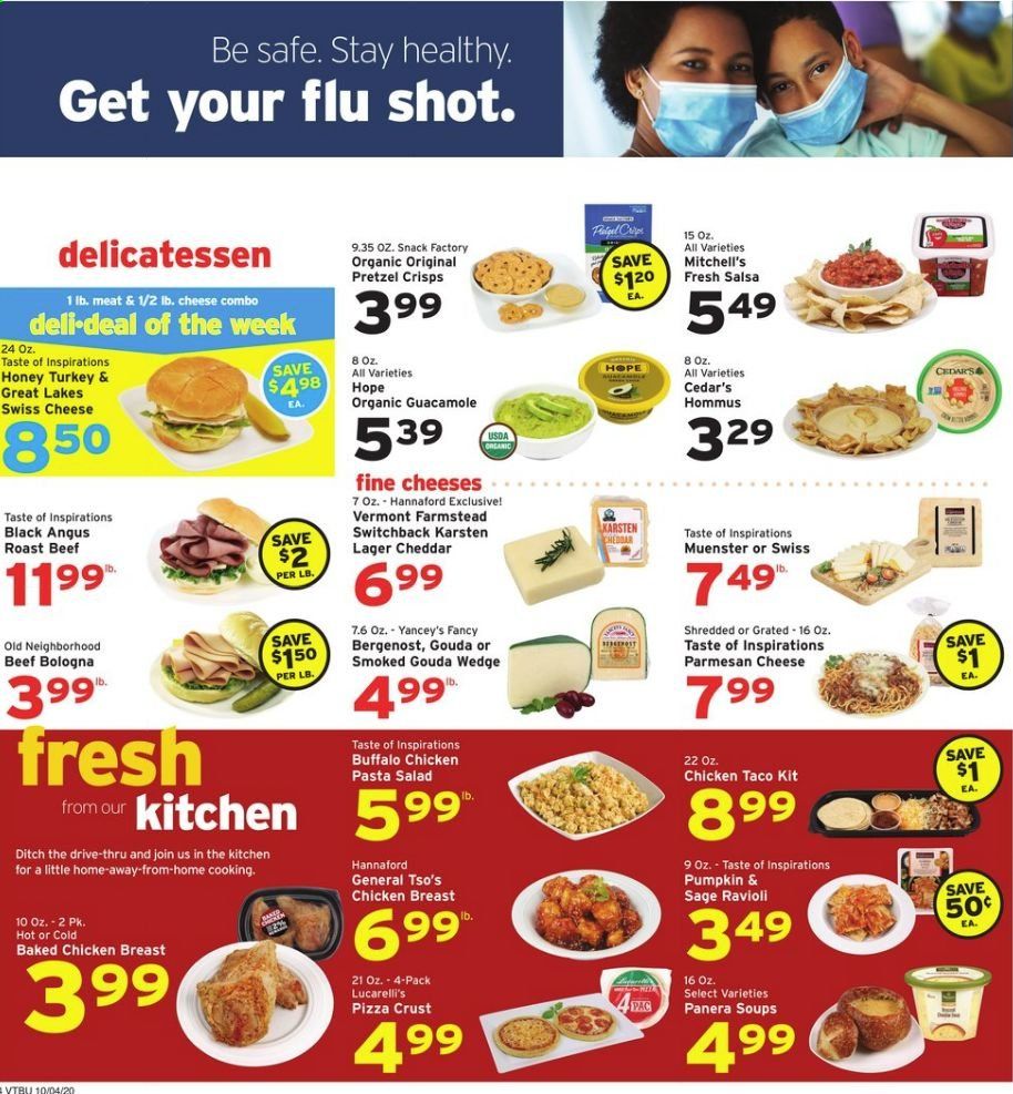 Hannaford (VT) Weekly Ad Flyer October 4 to October 10
