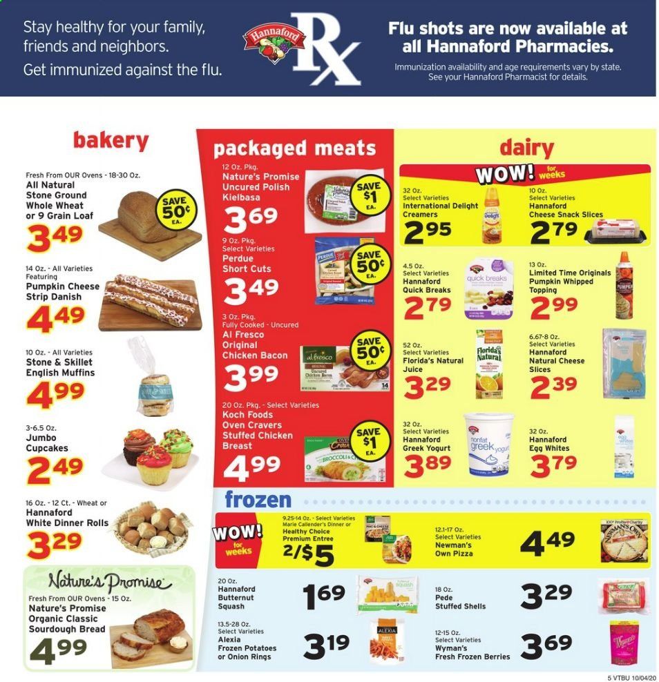 Hannaford (VT) Weekly Ad Flyer October 4 to October 10