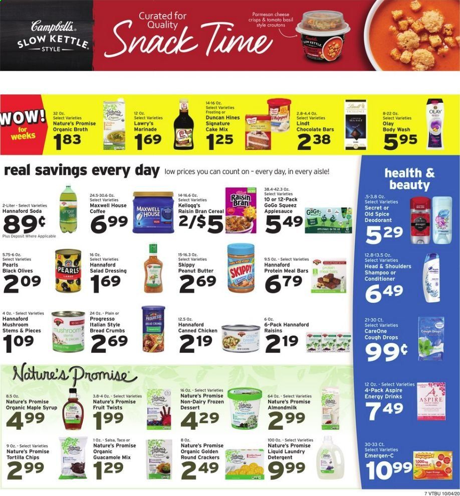 Hannaford (VT) Weekly Ad Flyer October 4 to October 10
