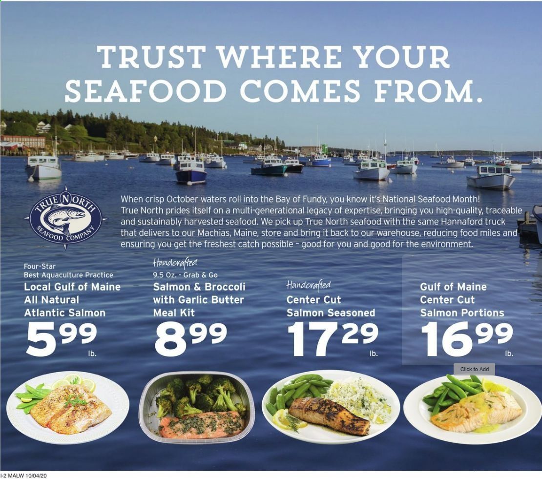Hannaford (MA) Weekly Ad Flyer October 4 to October 10