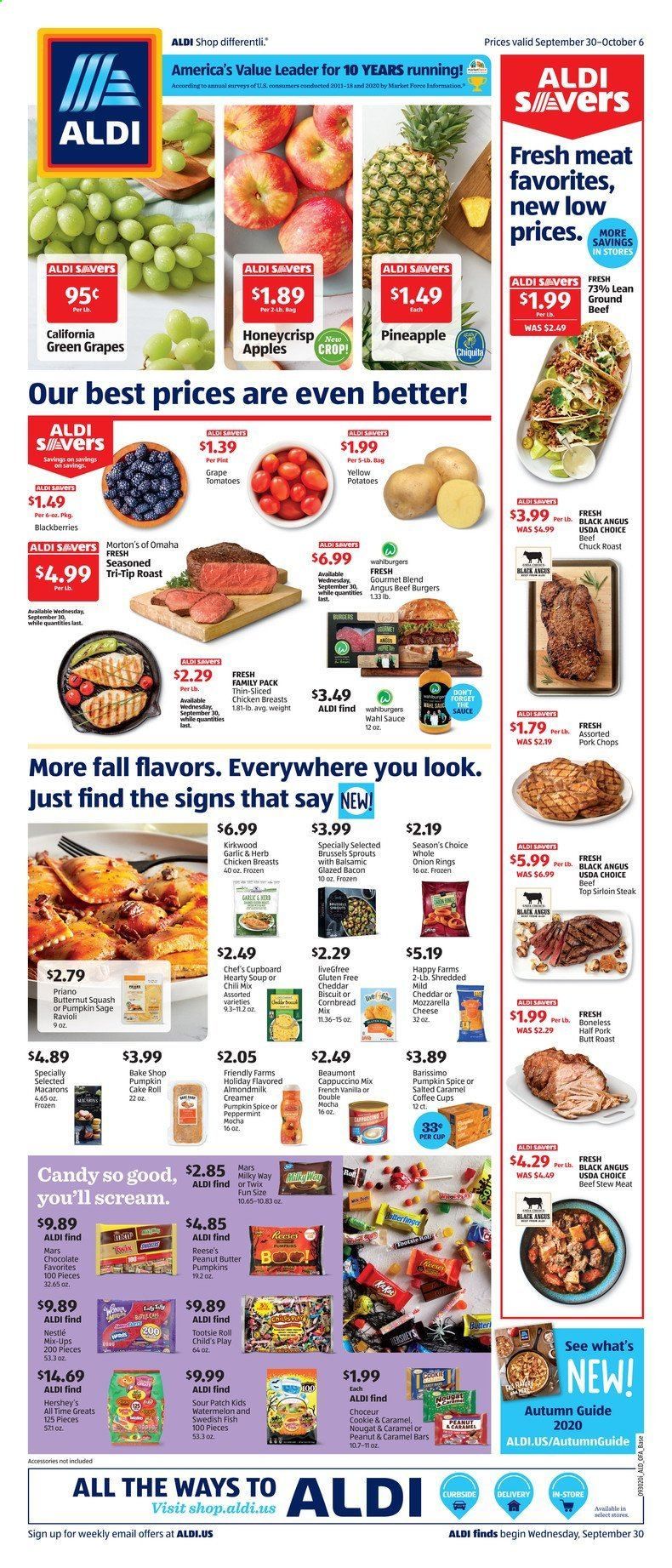 ALDI (AR, IA, IL, MO) Weekly Ad Flyer September 30 to October 6