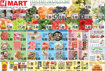 Hmart Weekly Ad Flyer October 2 to October 8