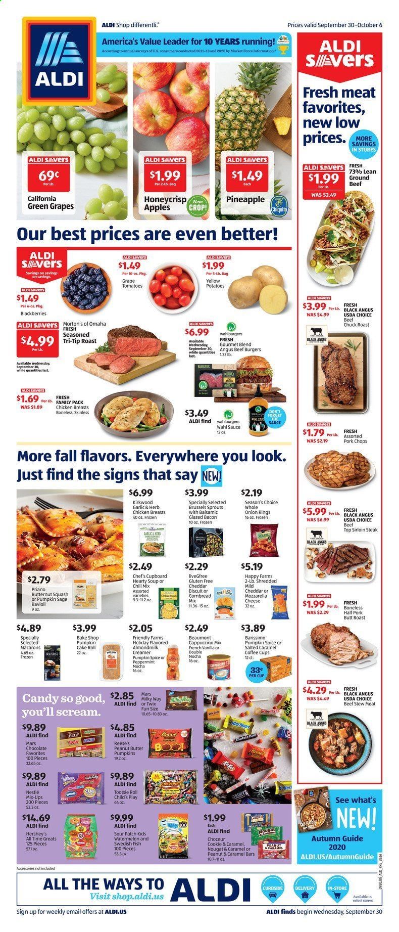 ALDI (DC, MD, PA, VA, WV) Weekly Ad Flyer September 30 to October 6