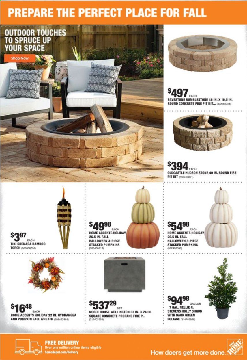 The Home Depot Weekly Ad Flyer October 1 to October 8