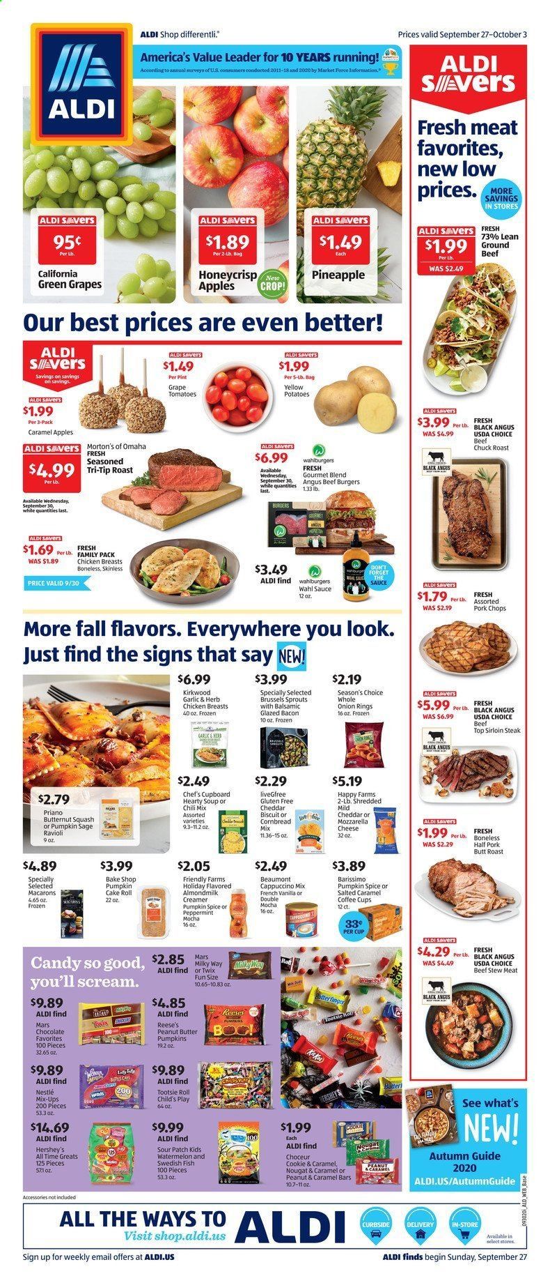 ALDI (MI, OH) Weekly Ad Flyer September 27 to October 3