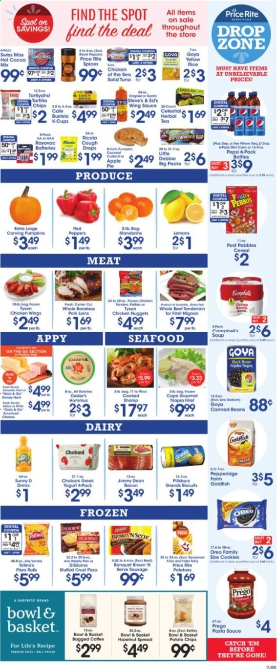 Price Rite Weekly Ad Flyer October 2 to October 8