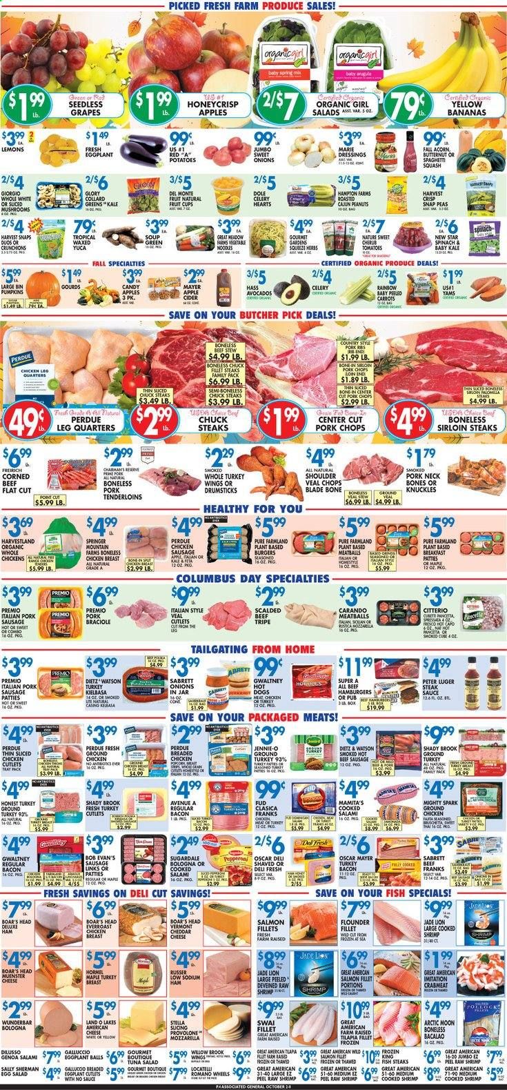 Associated Supermarkets Weekly Ad Flyer October 2 to October 8