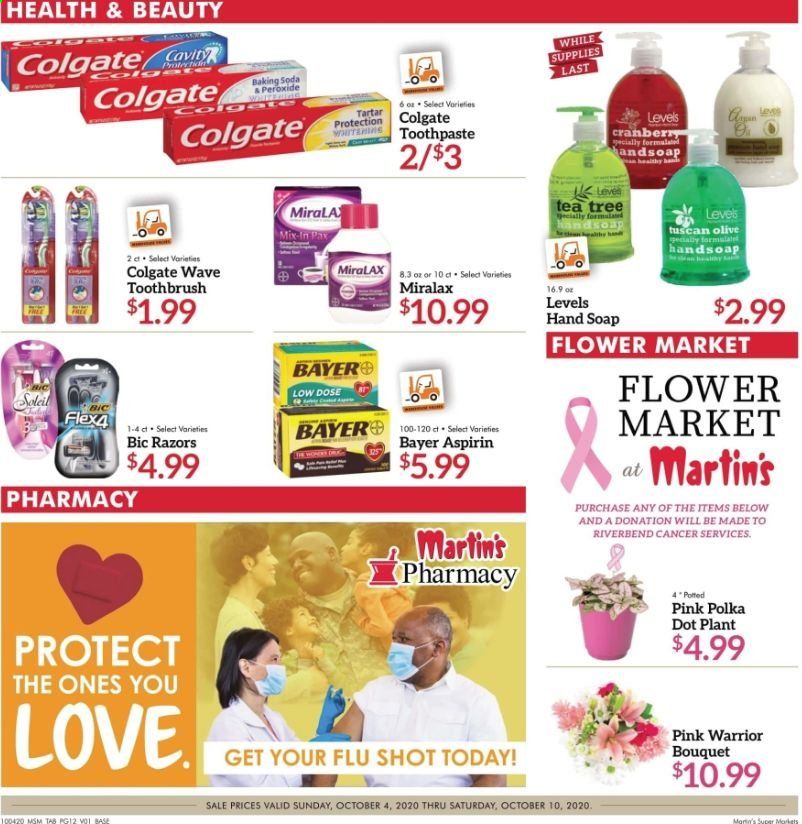 Martin’s Weekly Ad Flyer October 4 to October 10
