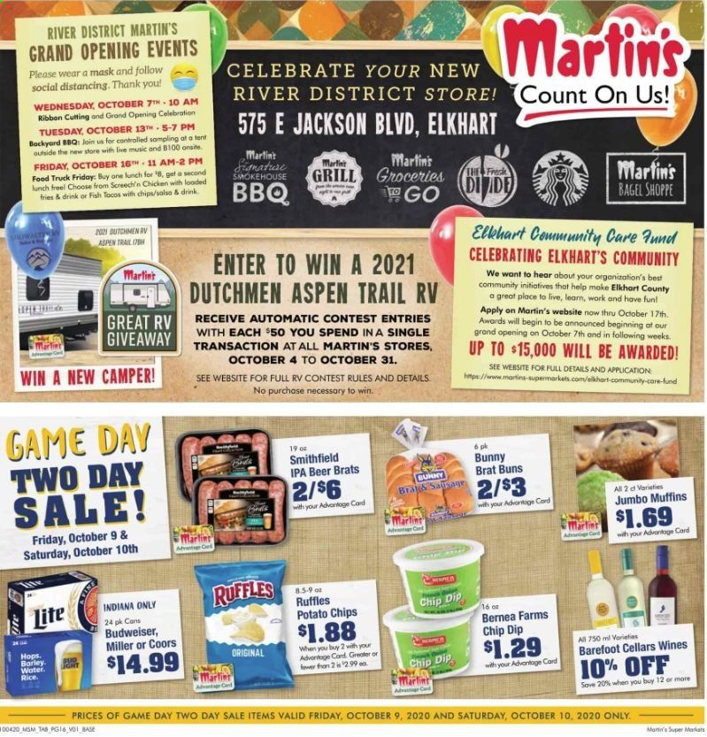 Martin’s Weekly Ad Flyer October 4 to October 10