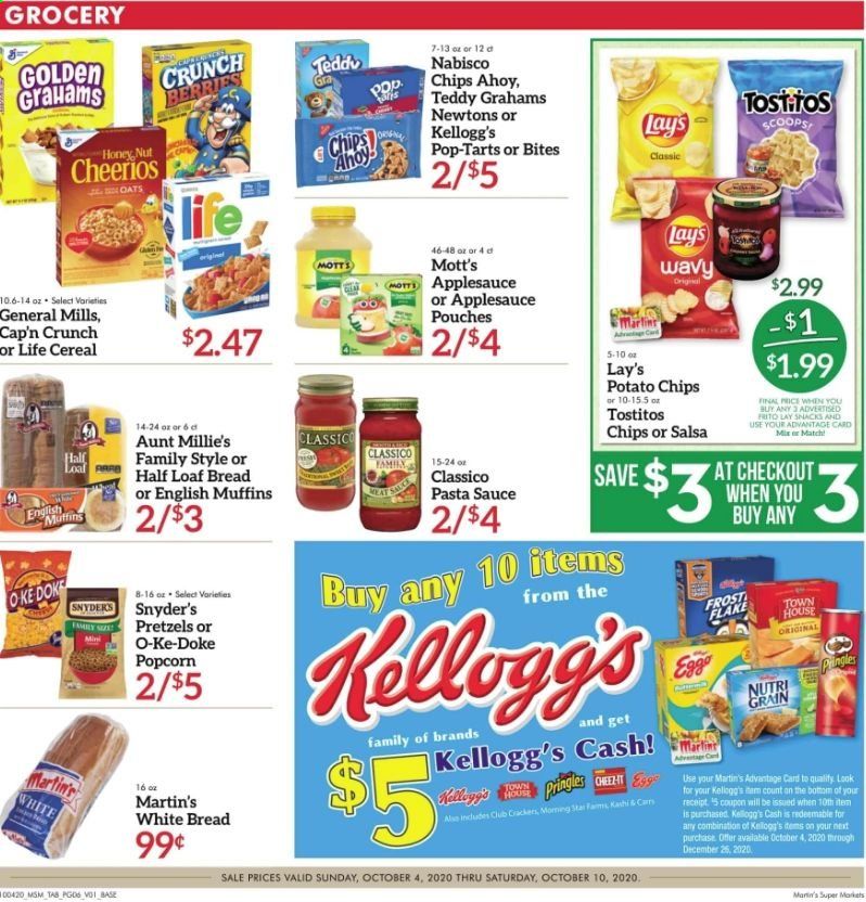 Martin’s Weekly Ad Flyer October 4 to October 10