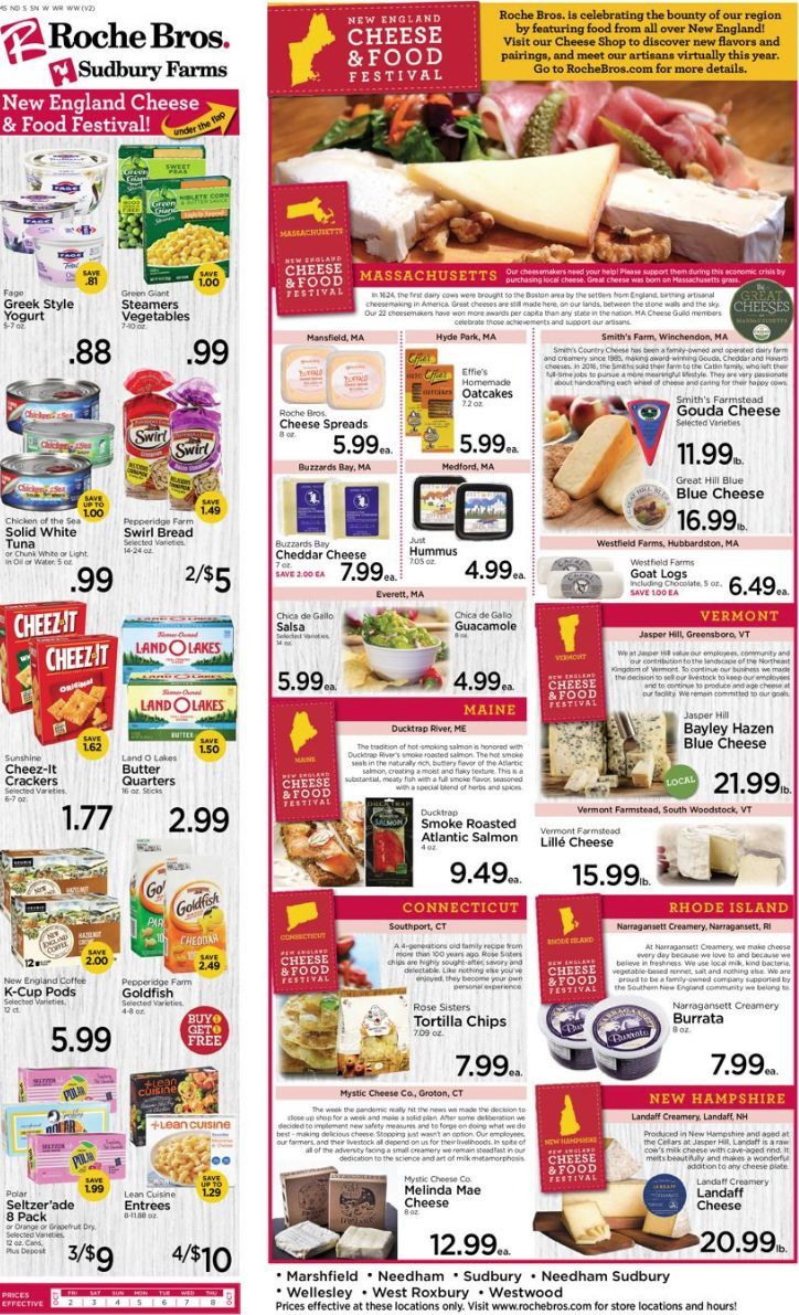 Roche Bros. Weekly Ad Flyer October 2 to October 8
