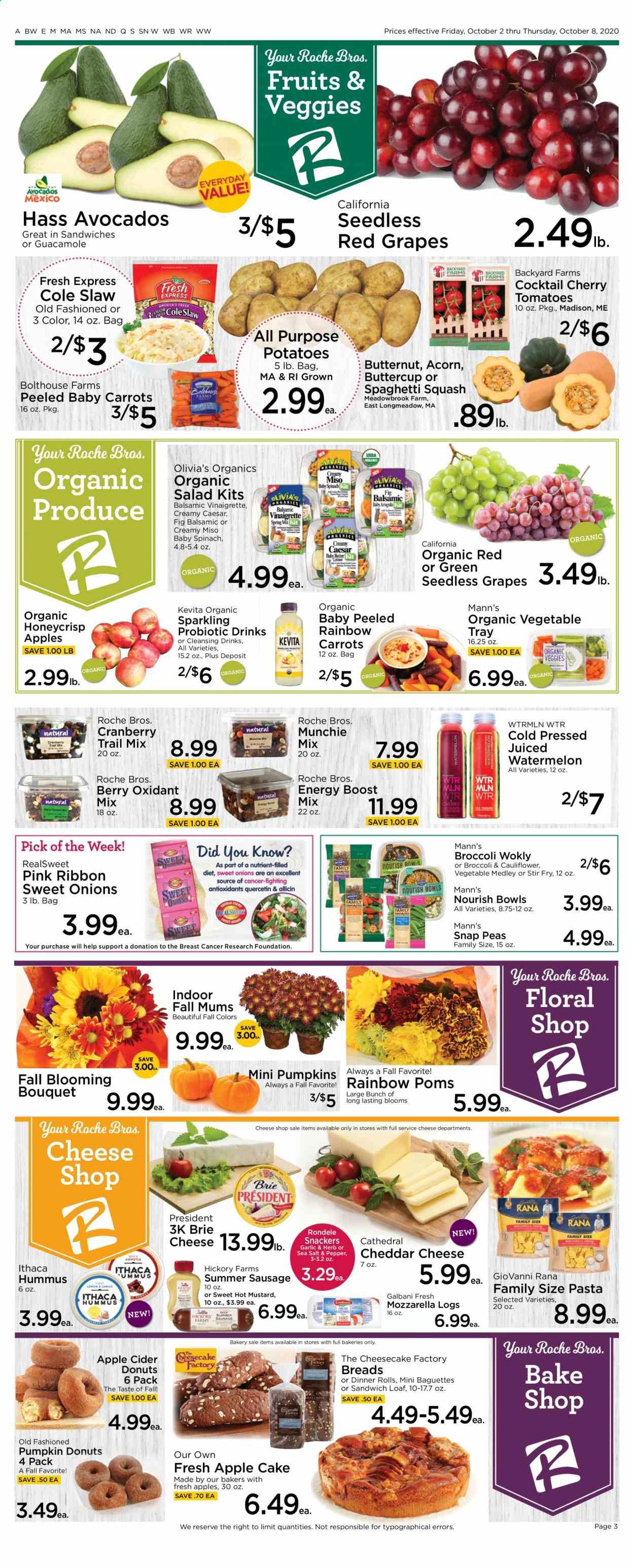 Roche Bros. Weekly Ad Flyer October 2 to October 8