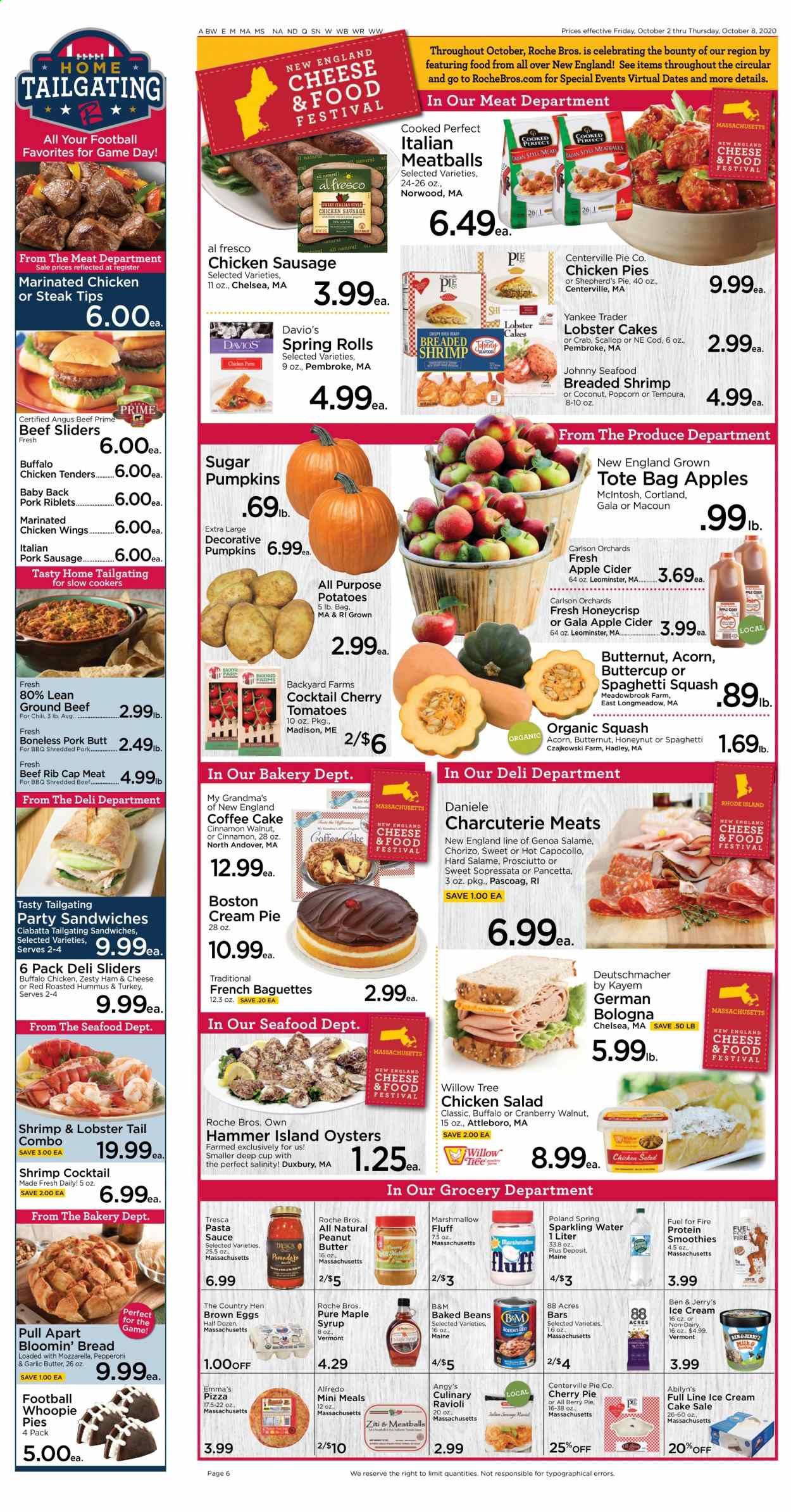 Roche Bros. Weekly Ad Flyer October 2 to October 8