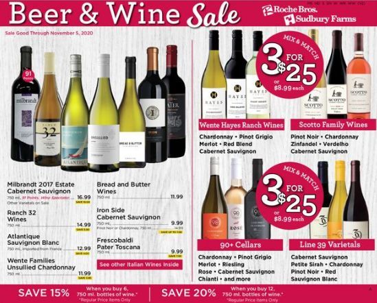 Roche Bros. Weekly Ad Flyer October 2 to October 8