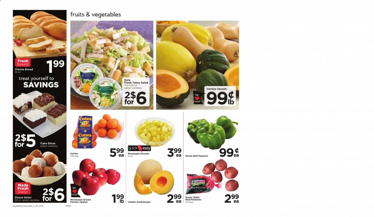 Cub Foods Weekly Ad Flyer October 4 to October 10