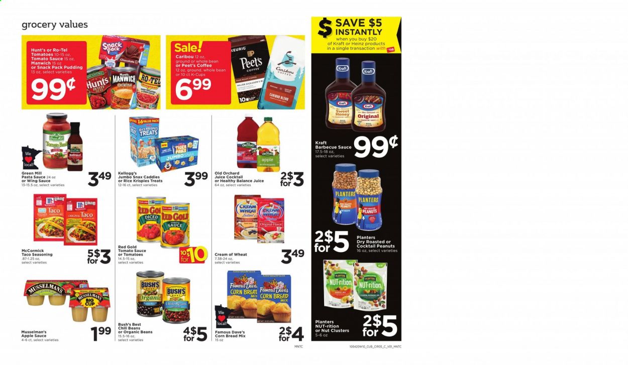 Cub Foods Weekly Ad Flyer October 4 to October 10